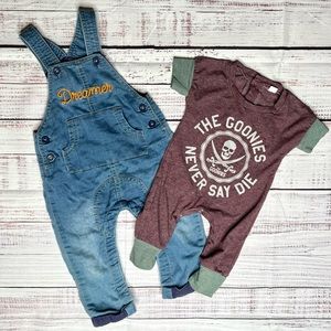 Cat and Jack Dreamer Overall and The Goonies Jumpsuit Bundle!